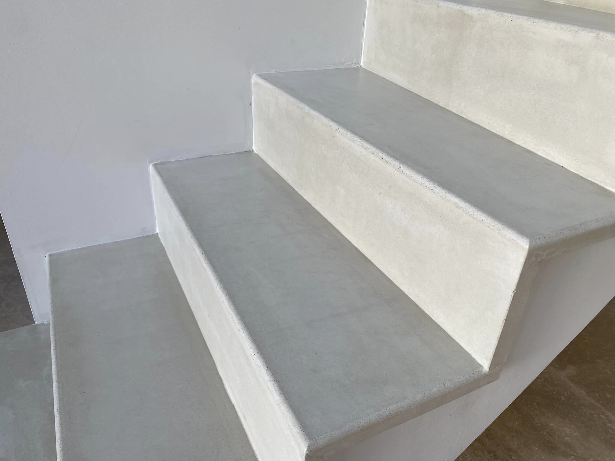 Escalier voute sarrasine – revetement beton