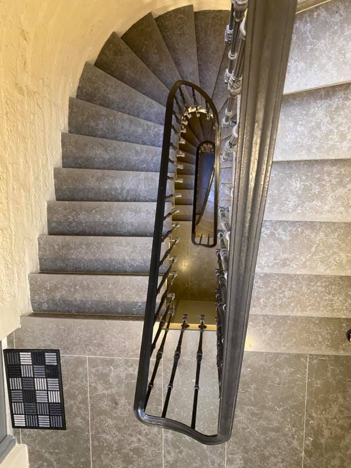 Escalier vue de haut